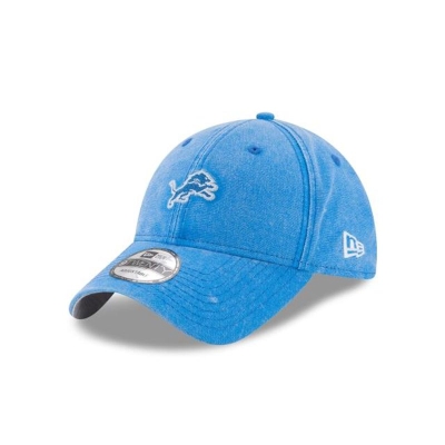 Detroit Lions Gorra | New Era NFL Rugged Mini 9twenty Adjustable Cap Mexico - Azules